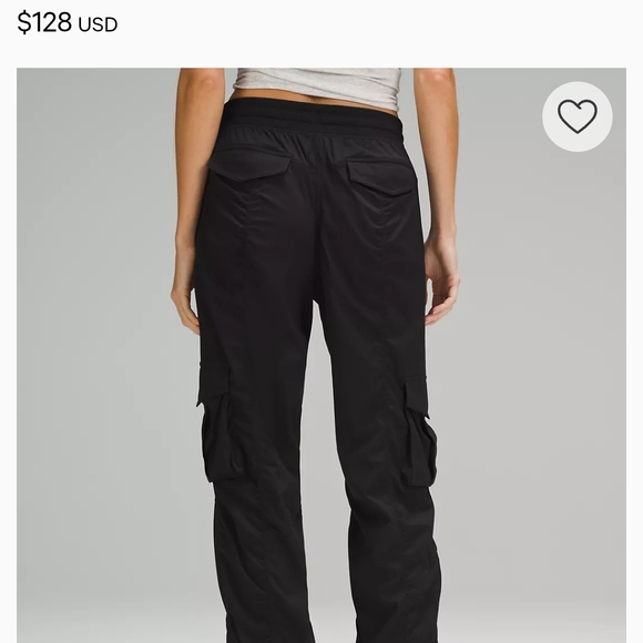 Lululemon Athletica Black Cargo Joggers - Picture 2 of 9